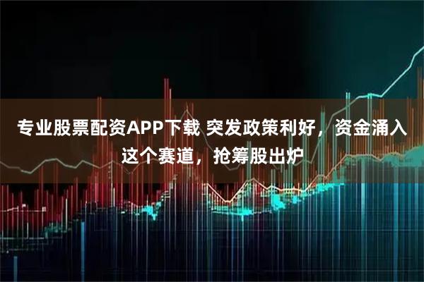 专业股票配资APP下载 突发政策利好，资金涌入这个赛道，抢筹股出炉